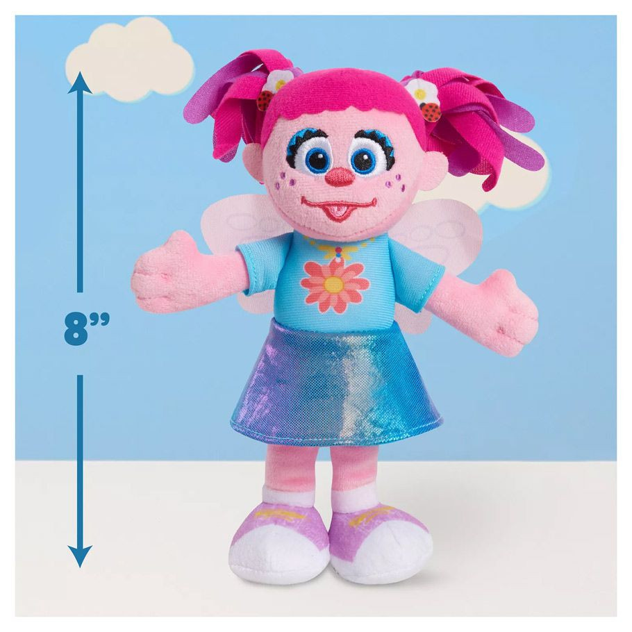 Barrio Sésamo Abby Cadabby Face-Mochila Plush, Rosa main image 0