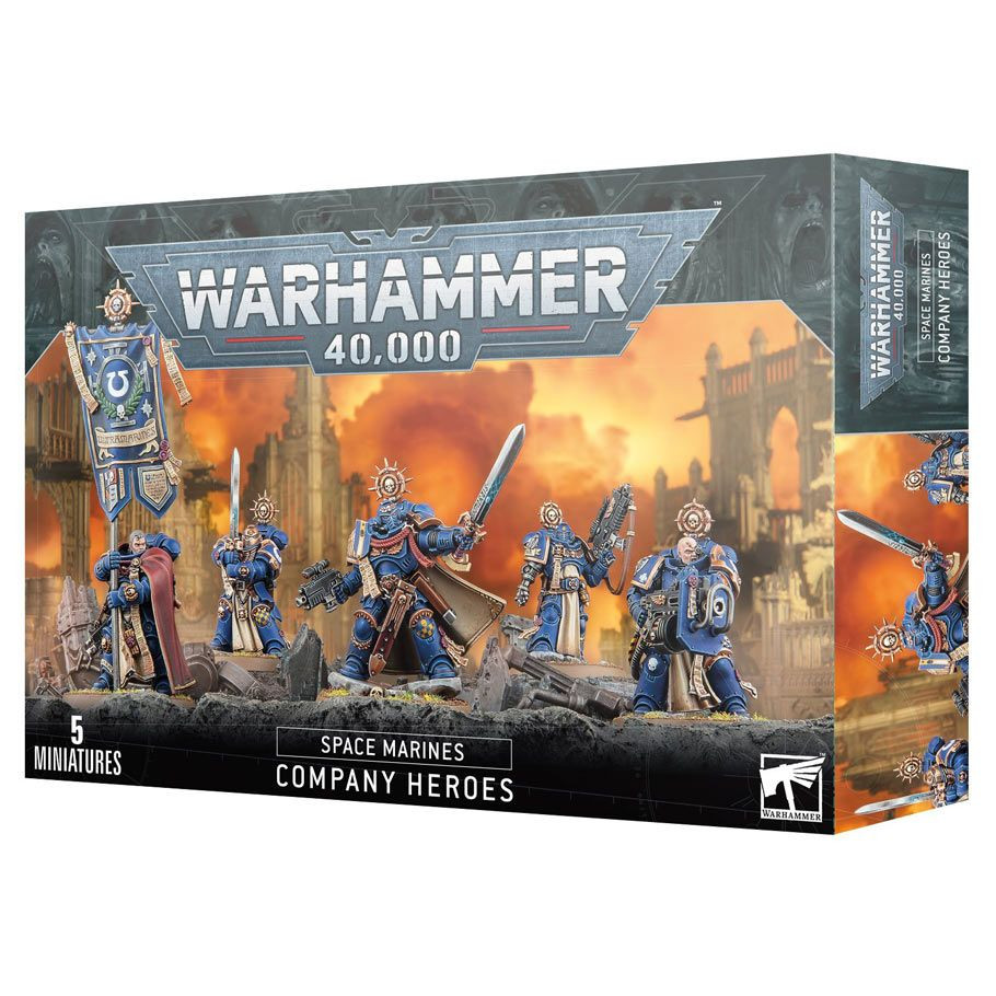Warhammer 40K - Figurines Space Marines - Héros De Compagnie 48-08 - Neuf Et Complet