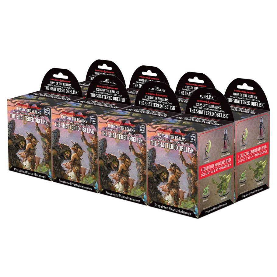 D&D: Icons of the Realms: Phandelver and Below: The Shattered Obelisk Set  29 Booster Brick (8) - ACD Distribution | Leading Toy & Game Distributor