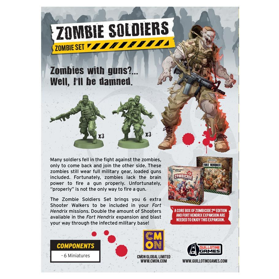 Zombicide 2nd Edition: Zombie Soldiers Set - ACD Distribution