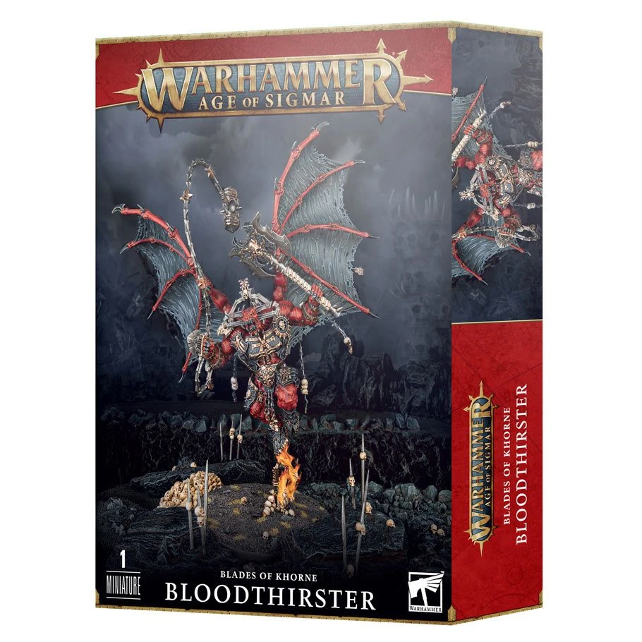 Daemons Of Khorne Bloodthirster - Warhammer Age of Sigmar