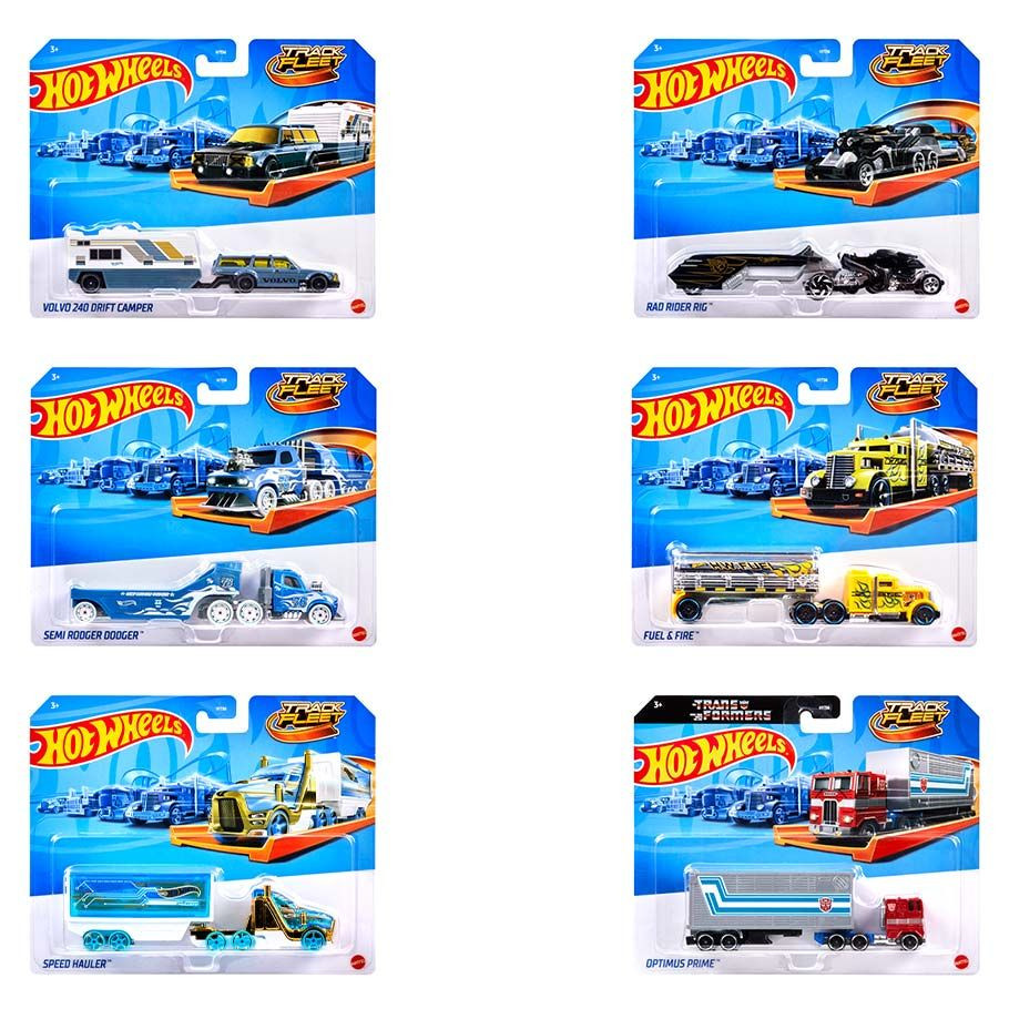 Hot Wheels: Track Fleet Assortment (6) - ACD Distribution
