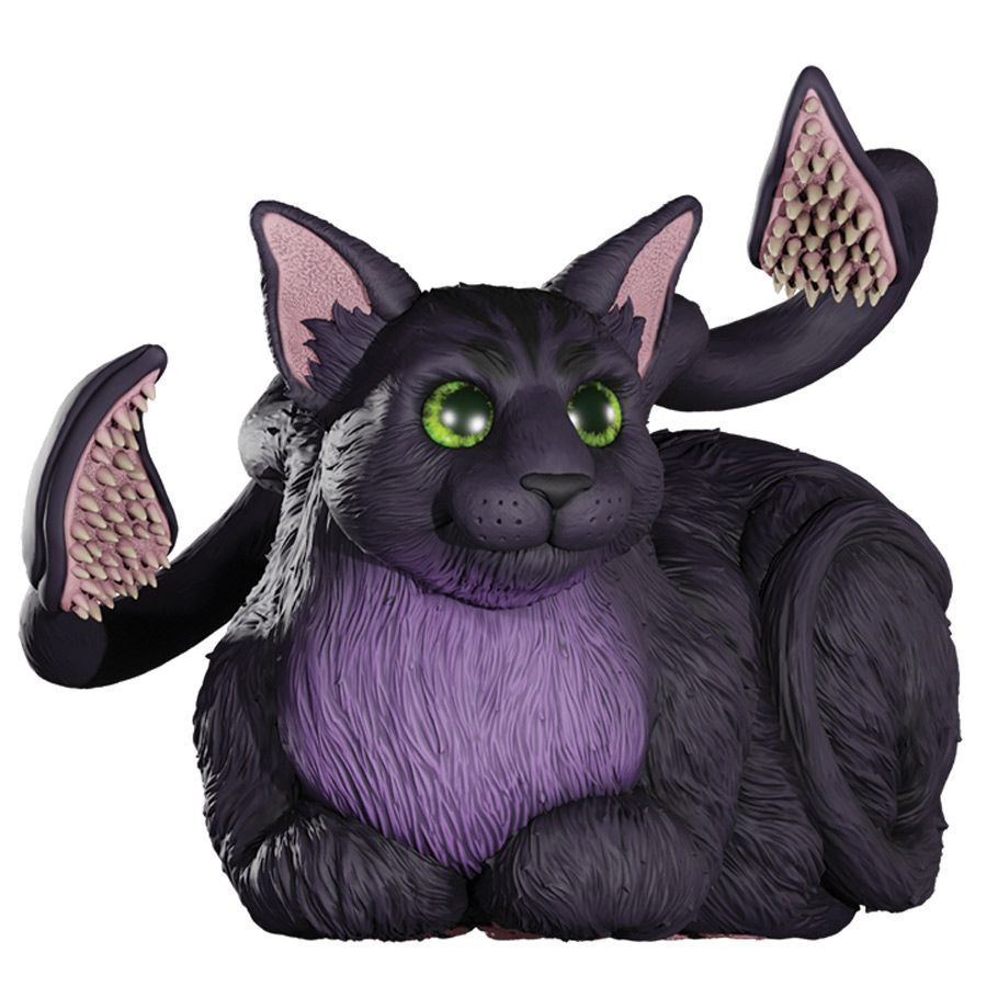 D&D Replicas of the Realms: Displacer Beast Kitten Life-Sized
