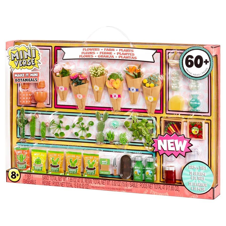 mm_miniplantsです Miniverse: Make It Mini: Botanical Deluxe Set (3) - ACD