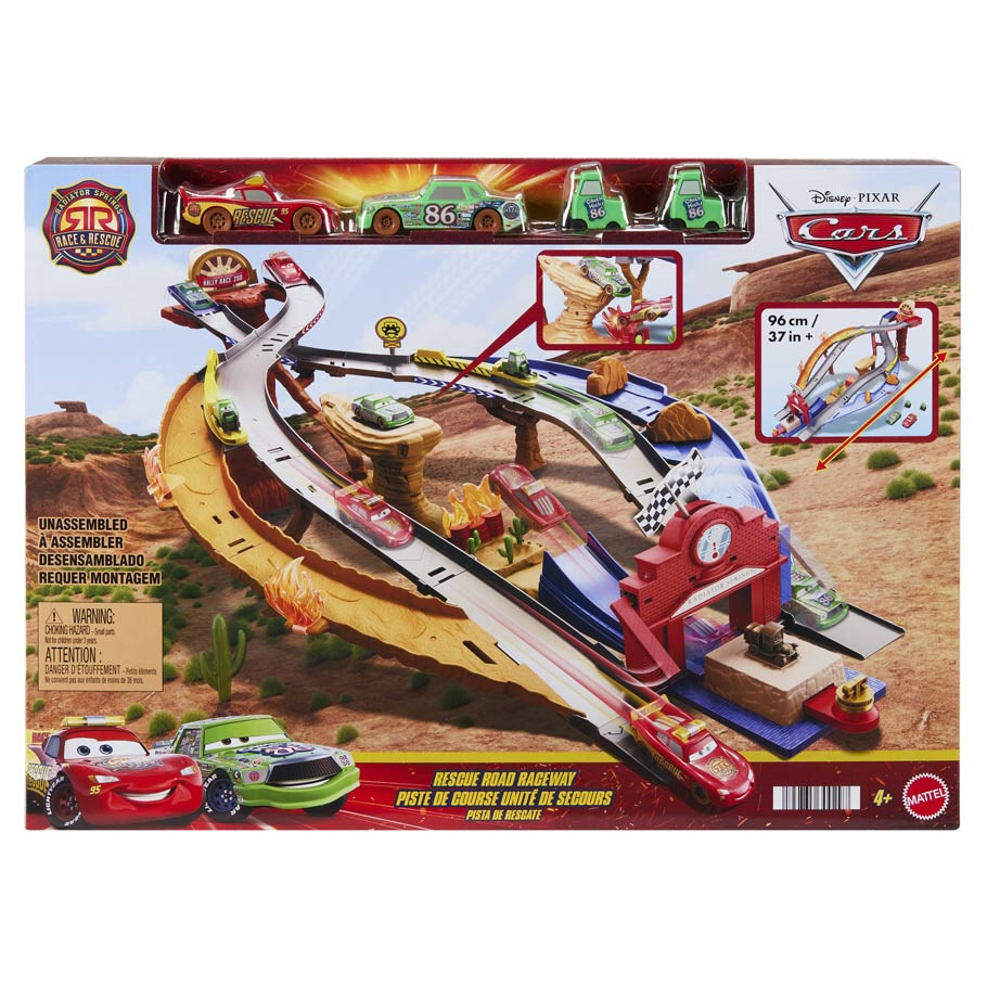 Cars: Race & Rescue Playset (3) - ACD Distribution | Leading Toy