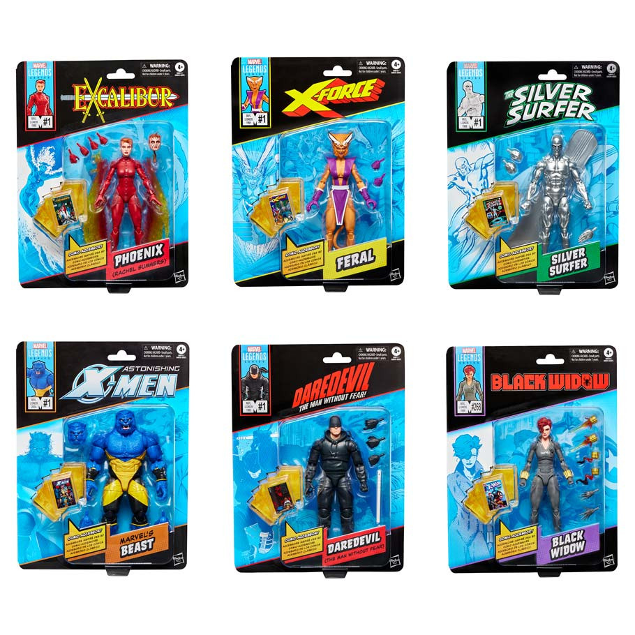 Marvel Legends Mini Marvel: Legends: Mini-Comics Assortment 2 (6) - ACD Distribution ...