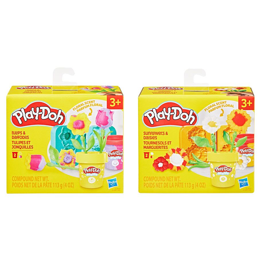 Play-Doh: Little Flowers Assortment (4) - ACD Distribution