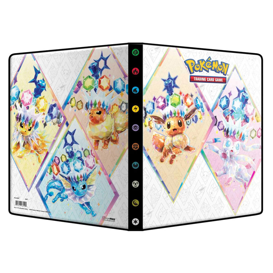 prismatic binder how many cards Pokemon TCG Evolutions Collection pocket binder Prismatic Evolutions Booster Bundle