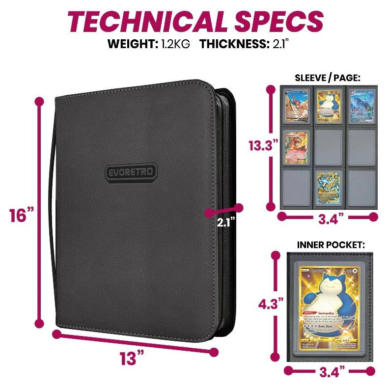 how to make a pokemon card binder out of paper Card Guardian