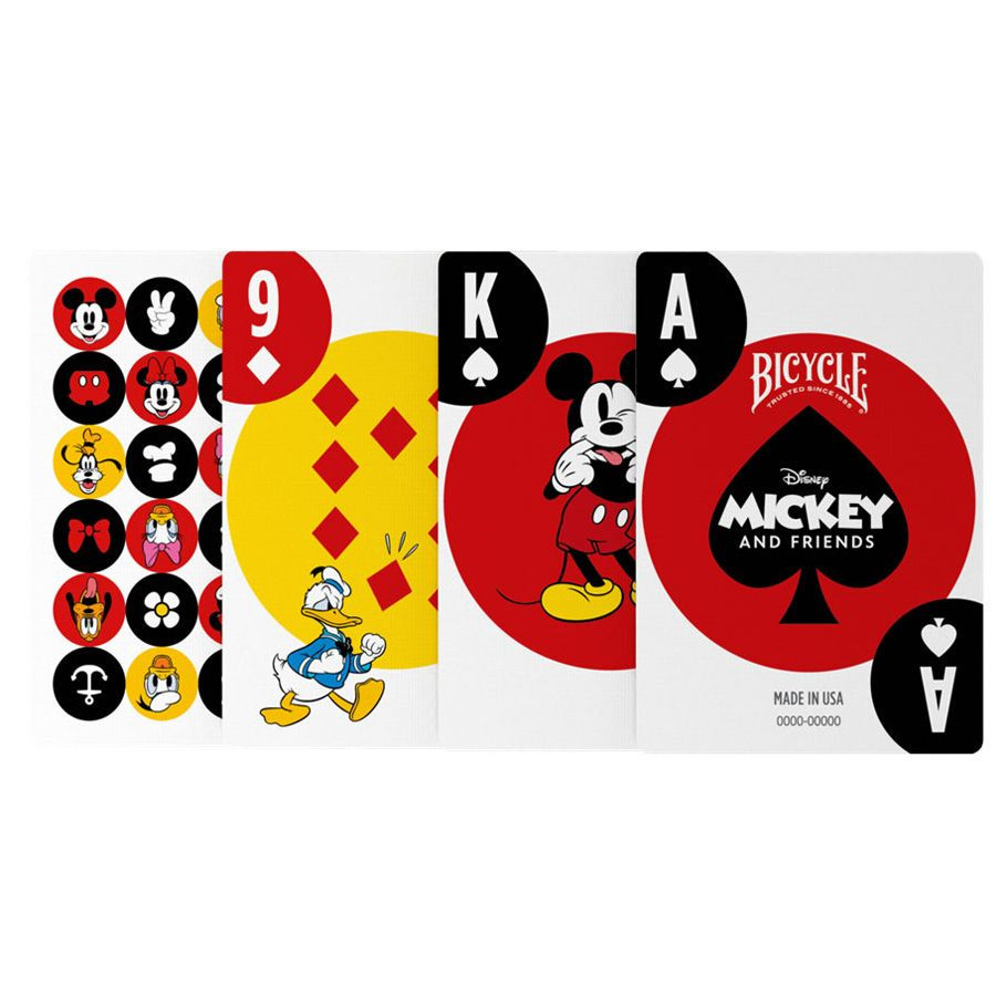 Playing Cards: Bicycle: Disney Mickey and Friends - ACD