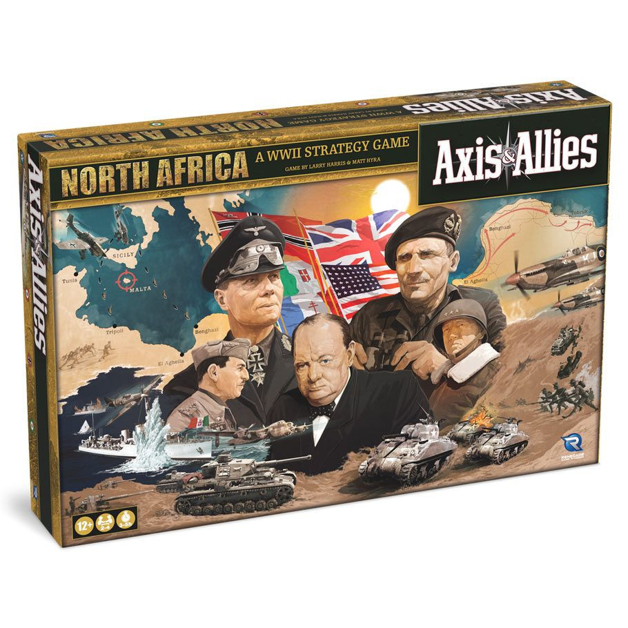 Renegade Game Studios Axis & Allies North Africa Strategy Board