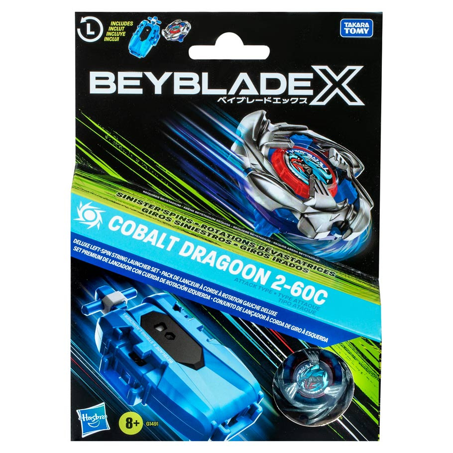 Beyblade: X: Deluxe Launcher & Top B (8) - ACD Distribution