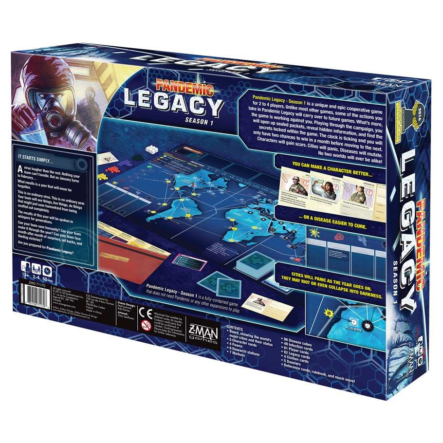 Pandemic: Legacy Season 1 (Blue Edition) - ACD Distribution
