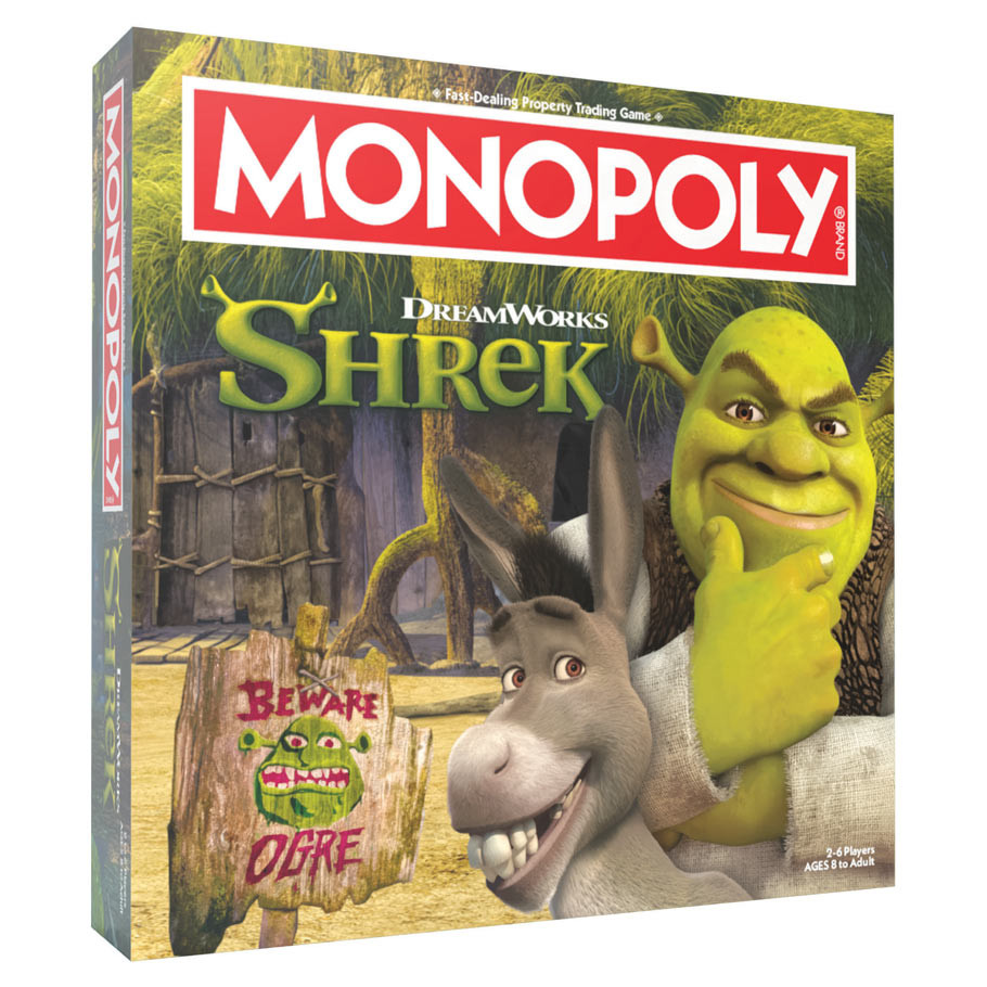 Monopoly: Shrek (2025) - ACD Distribution | Leading Toy & Game Distributor