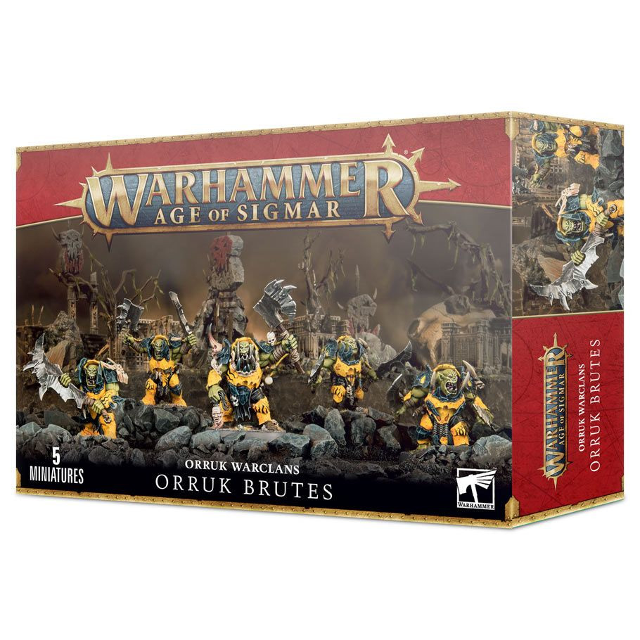 89-29 Warhammer: Age of Sigmar: Orruk Warclans: Orruk Brutes - ACD
