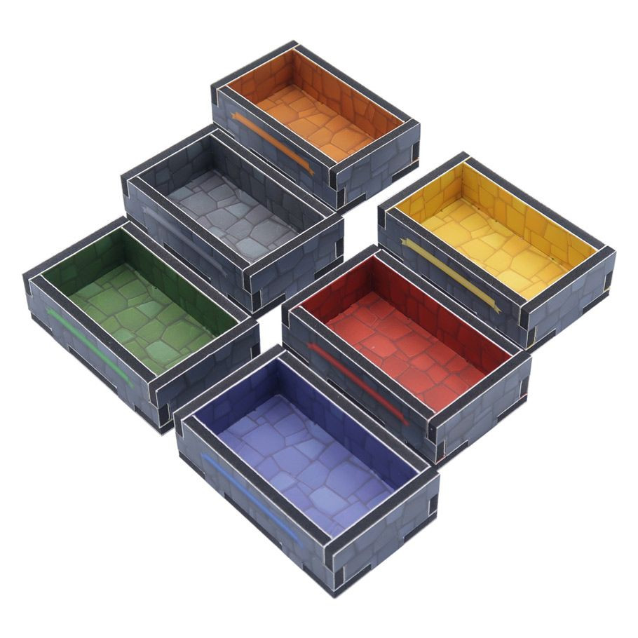 Box Insert: Color: Clank! Catacombs - ACD Distribution | Leading