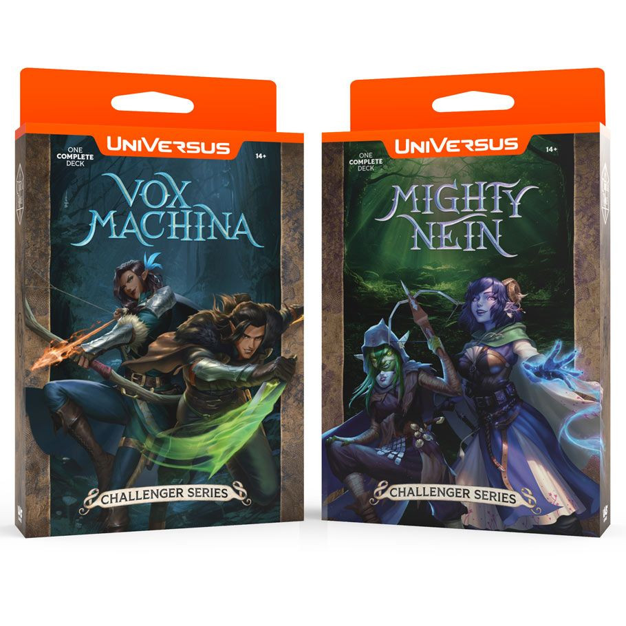 UniVersus: Challenger Series: Critical Role: Vox Machina/Mighty Nein Display (8) - ACD Distribution | Leading Toy & Game Distributor UniVersus: Challenger Series: Critical Role: Vox Machina/Mighty Nein Display (8) - ACD Distribution | Leading Toy & Game Distributor