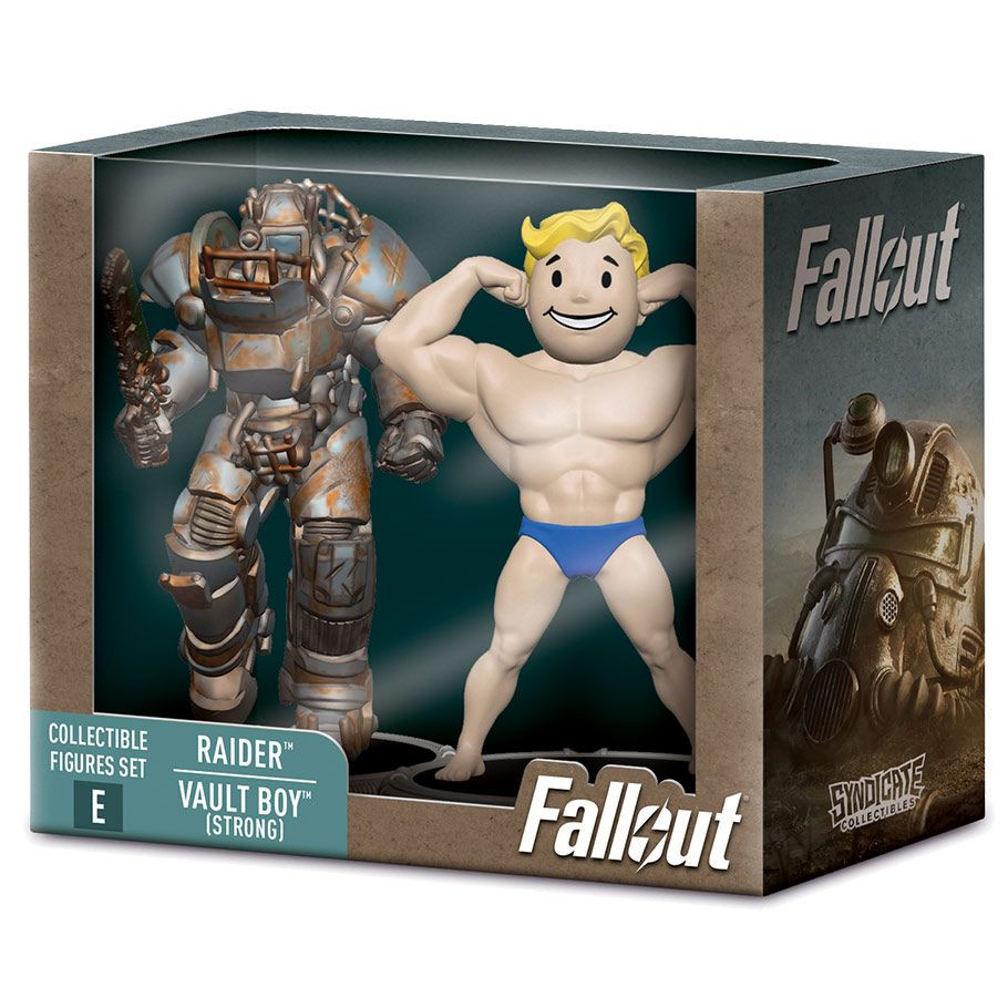 Fallout Collectible Figures Set Raider & Vault Boy (Strong) - ACD