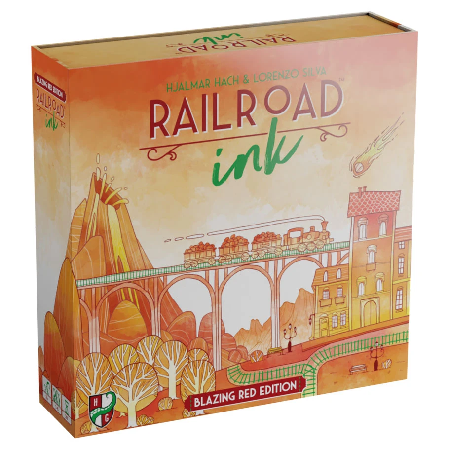Railroad Ink: Blazing Red Edition - ACD Distribution | Leading Toy ...