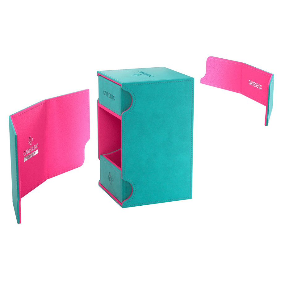 Deck Box: Watchtower 100+ Teal/Pink - ACD Distribution | Leading