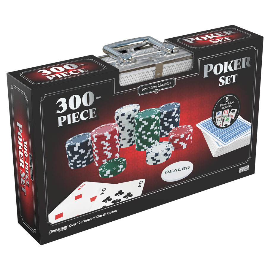 Pressman Premium Classics: 300-Piece Poker Set - ACD Distribution