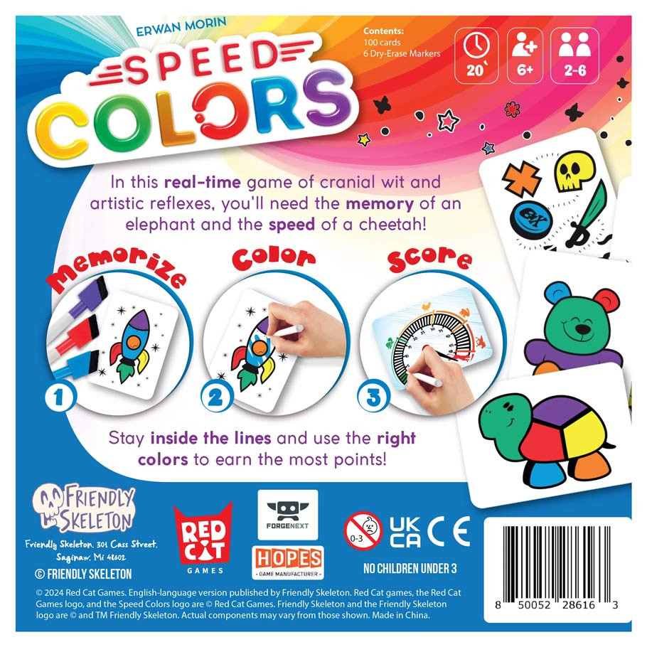 Speed Color Flash Speed Colors - ACD Distribution | Leading Toy & Game Distributor