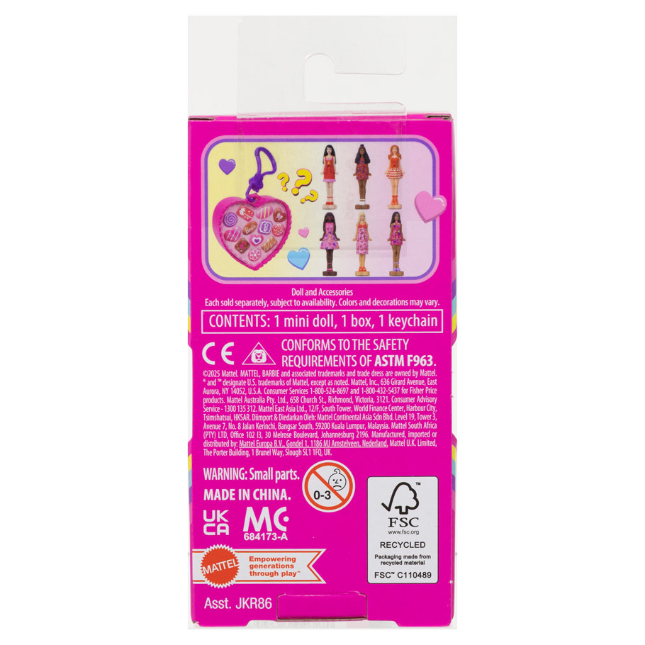 Barbie: Mini: Valentine's Day Assortment (6) - ACD Distribution