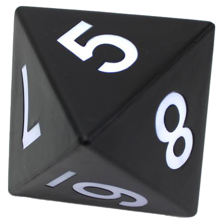 Giant Foam Dice: d8 Black - ACD Distribution | Leading Toy & Game