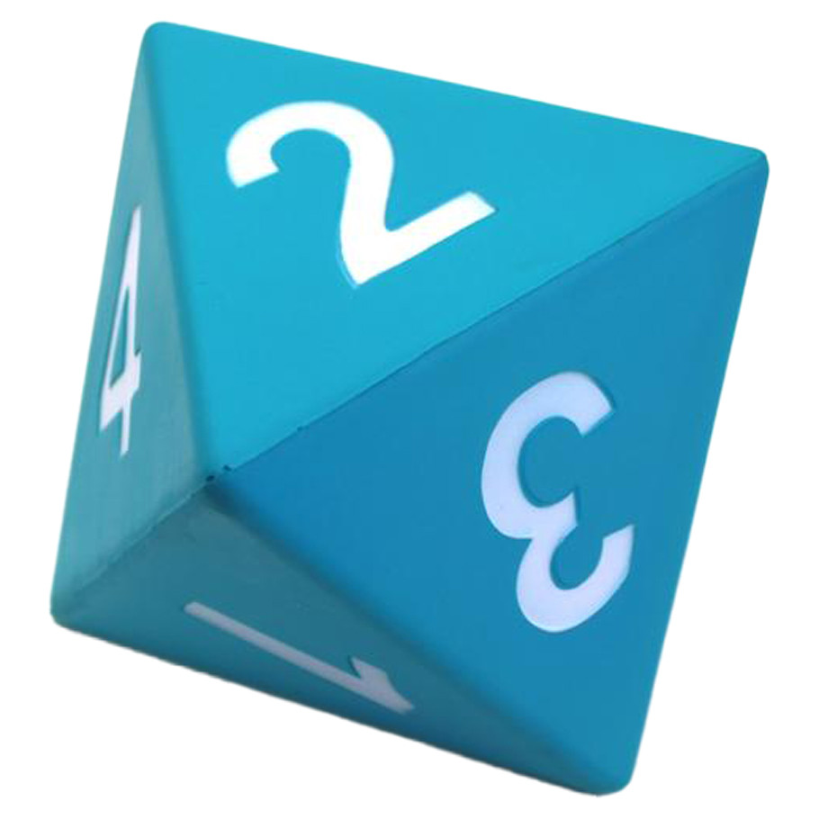 DICE. ダイス　アトムズ Giant Foam Dice: d8 Blue - ACD Distribution | Leading Toy & Game
