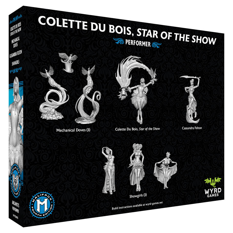 Malifaux 4th Edition: Colette Du Bois, Star of the Show - ACD