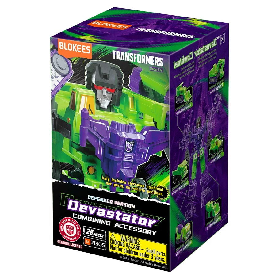 blokeesデバスター Devastator コンストラクティコン Blokees: Transformers: Defender Version Devastator Combining