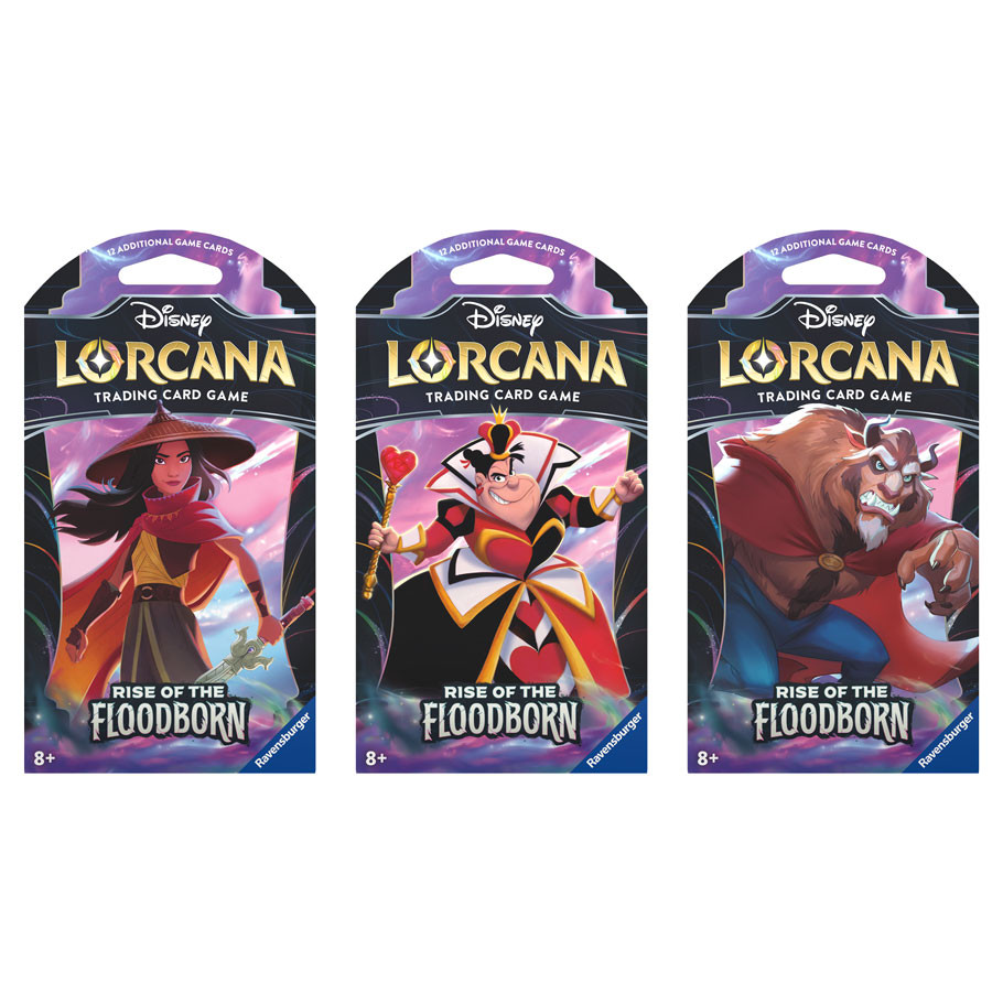 lorcana booster box rise of the floodborn Disney Lorcana: Set 2: Sleeved (42) - ACD Distribution Booster Packs by Ravensburger Disney - Lorcana - Rise