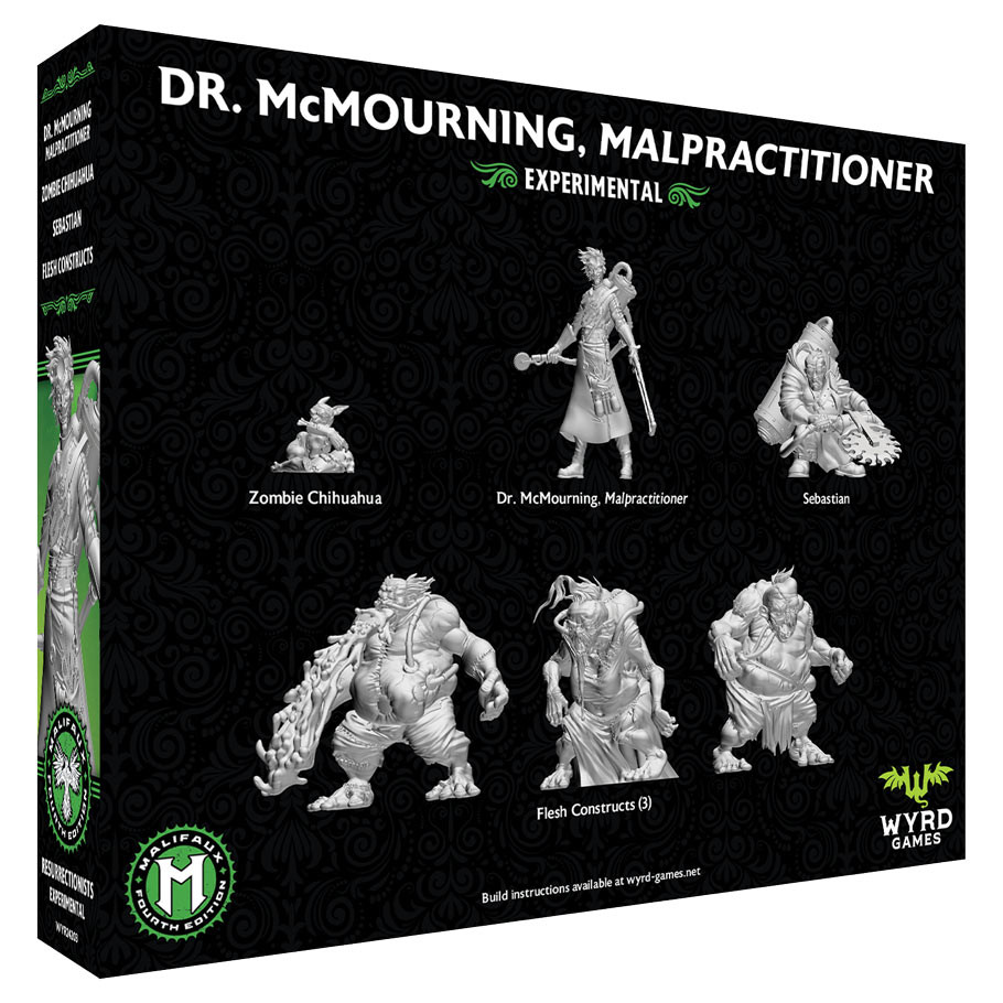 Malifaux 4th Edition: Dr. McMourning, Malpractitioner - ACD