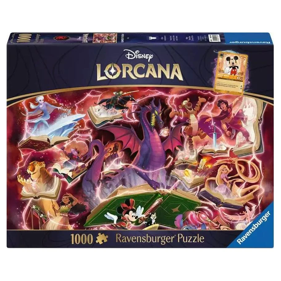 Puzzle: Disney Lorcana Ruby 1000 Piece - ACD Distribution
