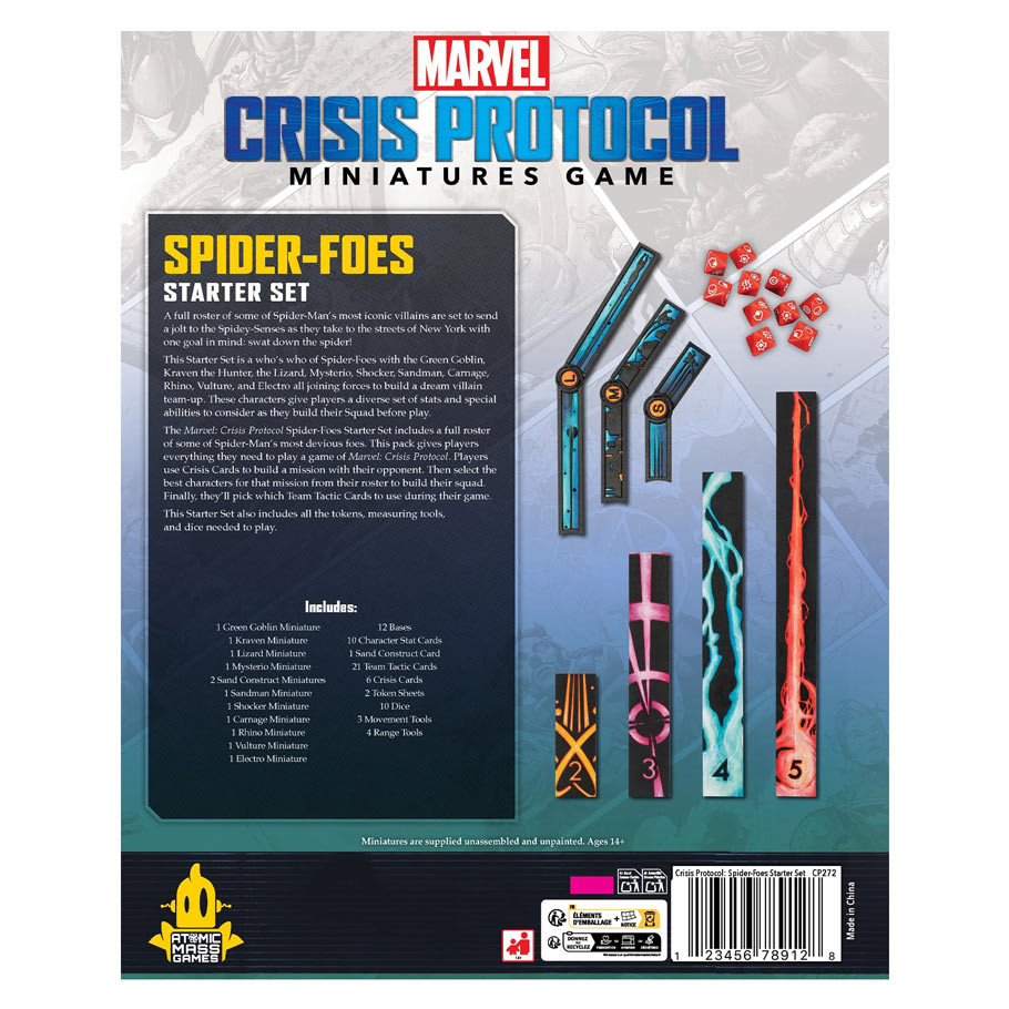 MSX スターフォース, スターソルジャー, 野球狂, プーヤン セット Amazon.com: Asmodee Marvel: Crisis Protocol Spider Foes Starter