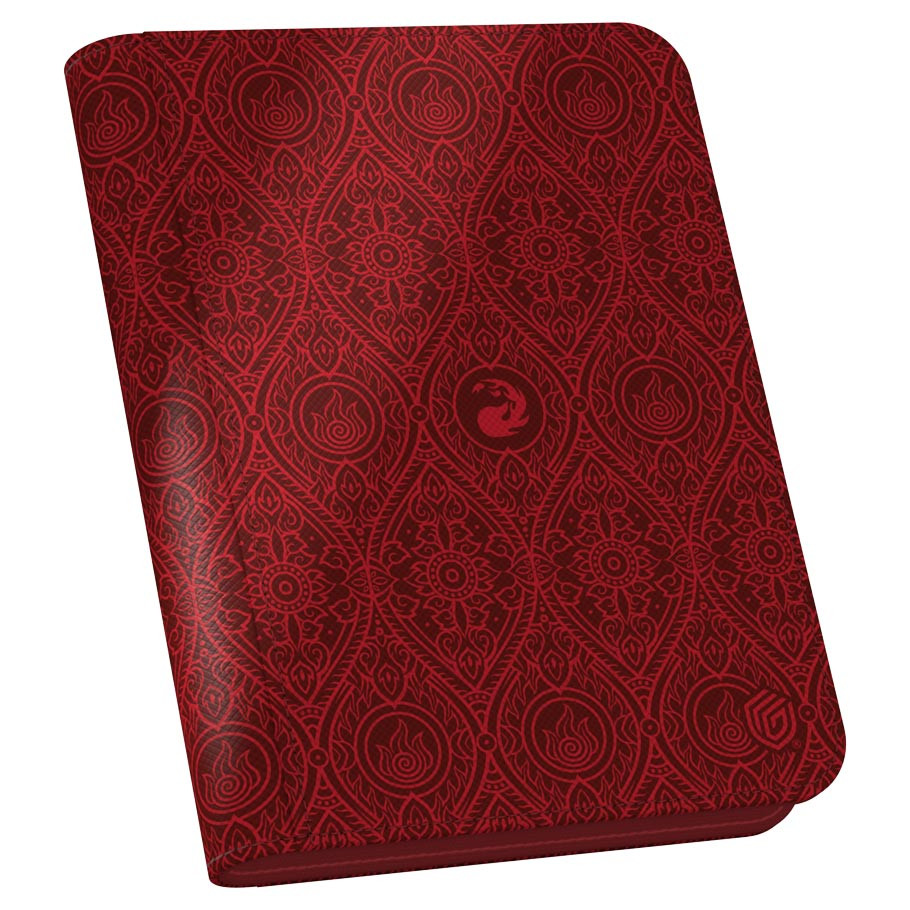 Binder: 4-Pocket: ZipFolio: Magic the Gathering: Avatar The Last Airbender:  Mana Symbol Red - ACD Distribution | Leading Toy & Game Distributor