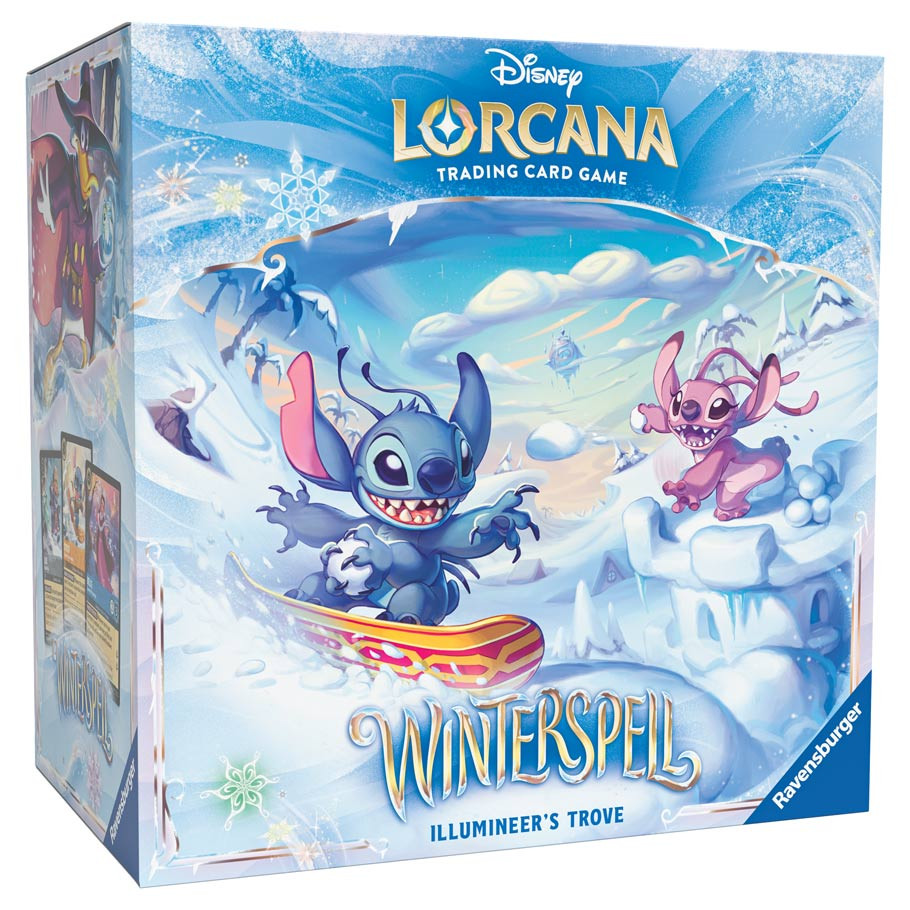 Disney Lorcana: Set 11: Winterspell Illumineer's Trove Pack - ACD  Distribution | Leading Toy & Game Distributor