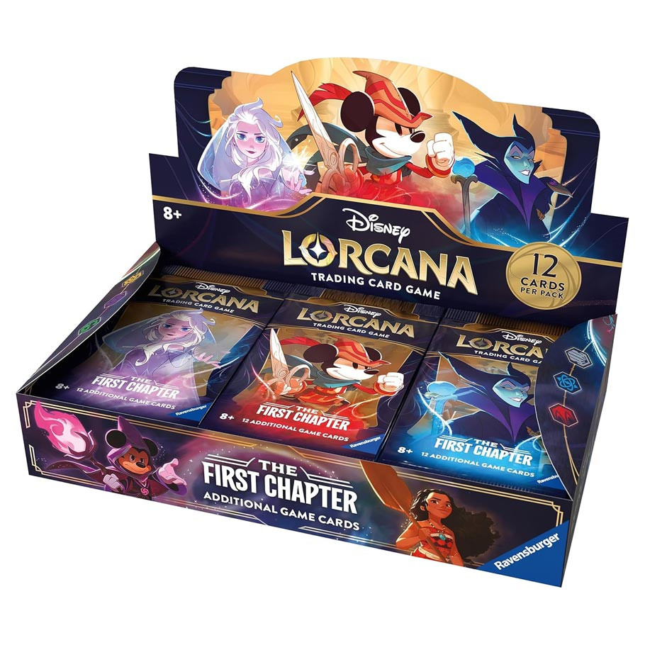 Disney Lorcana: Set 1: The First Chapter Booster Display (JAPANESE