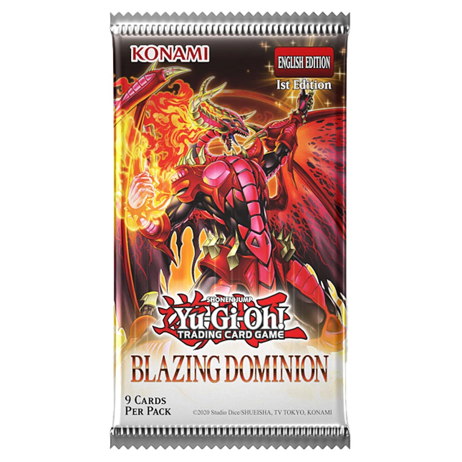 Yu-Gi-Oh!: Blazing Dominion Booster Display - ACD Distribution