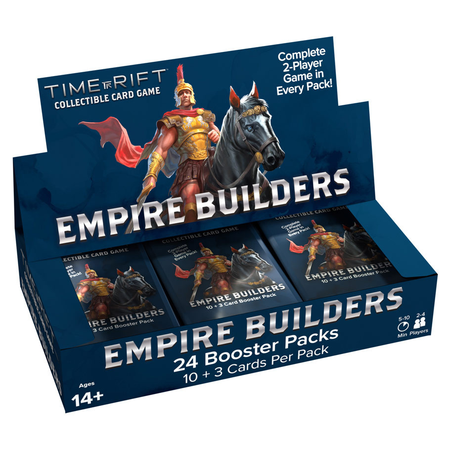 Time Rift: Set 1: Empire Builders Booster Display - ACD Distribution | Leading Toy & Game Distributor Time Rift: Set 1: Empire Builders Booster Display - ACD Distribution | Leading Toy & Game Distributor
