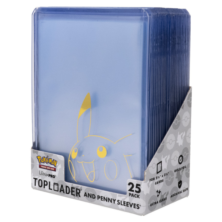 Toploader: 3x4 Pikachu and Penny Sleeves Combo (25) - ACD Distribution |  Leading Toy & Game Distributor