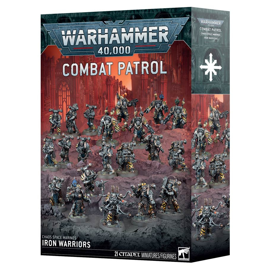 73-434 Warhammer 40,000: Chaos Space Marines: Combat Patrol: Iron