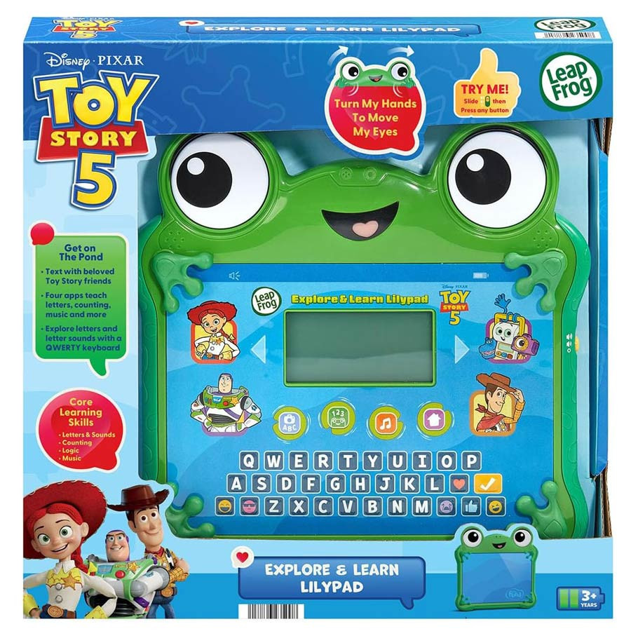 トイストーリー 5 リリーパッド　LeapFrog LeapFrog: Toy Story 5 LilyPad Explore & Learn Tablet (4) - ACD