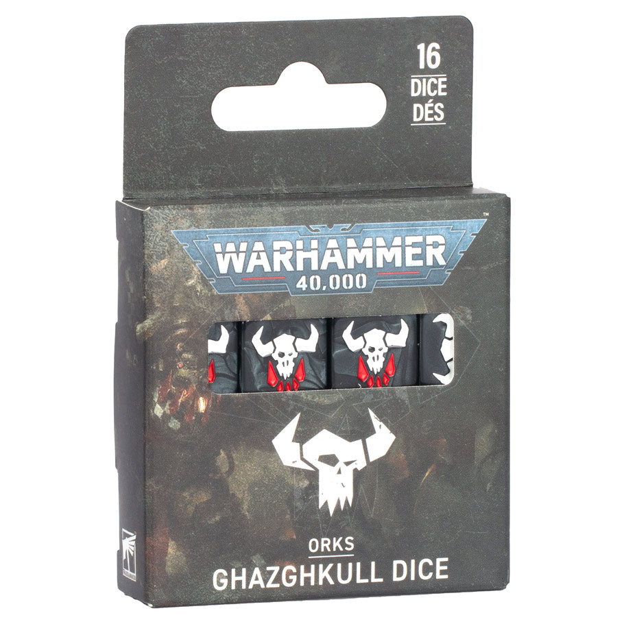 50-73 Warhammer 40,000: Orks: Ghazgkull Dice - ACD Distribution