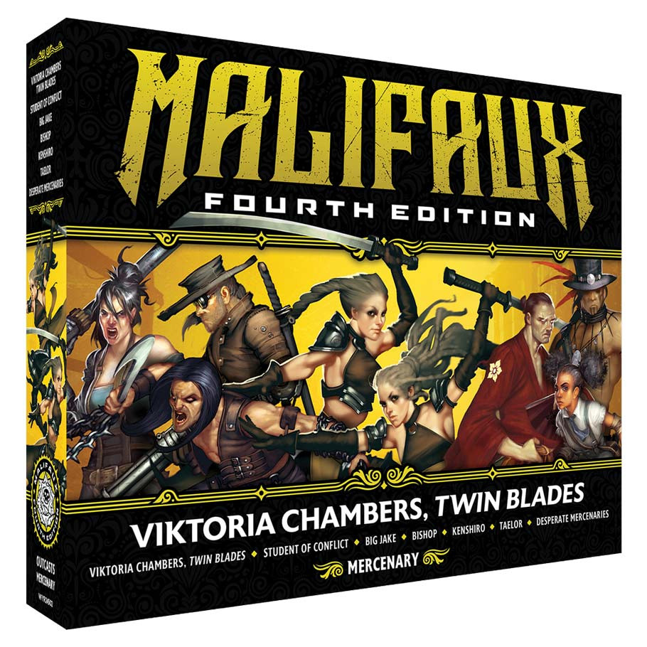 Malifaux 4th Edition: Viktoria, Twin Blades - ACD Distribution