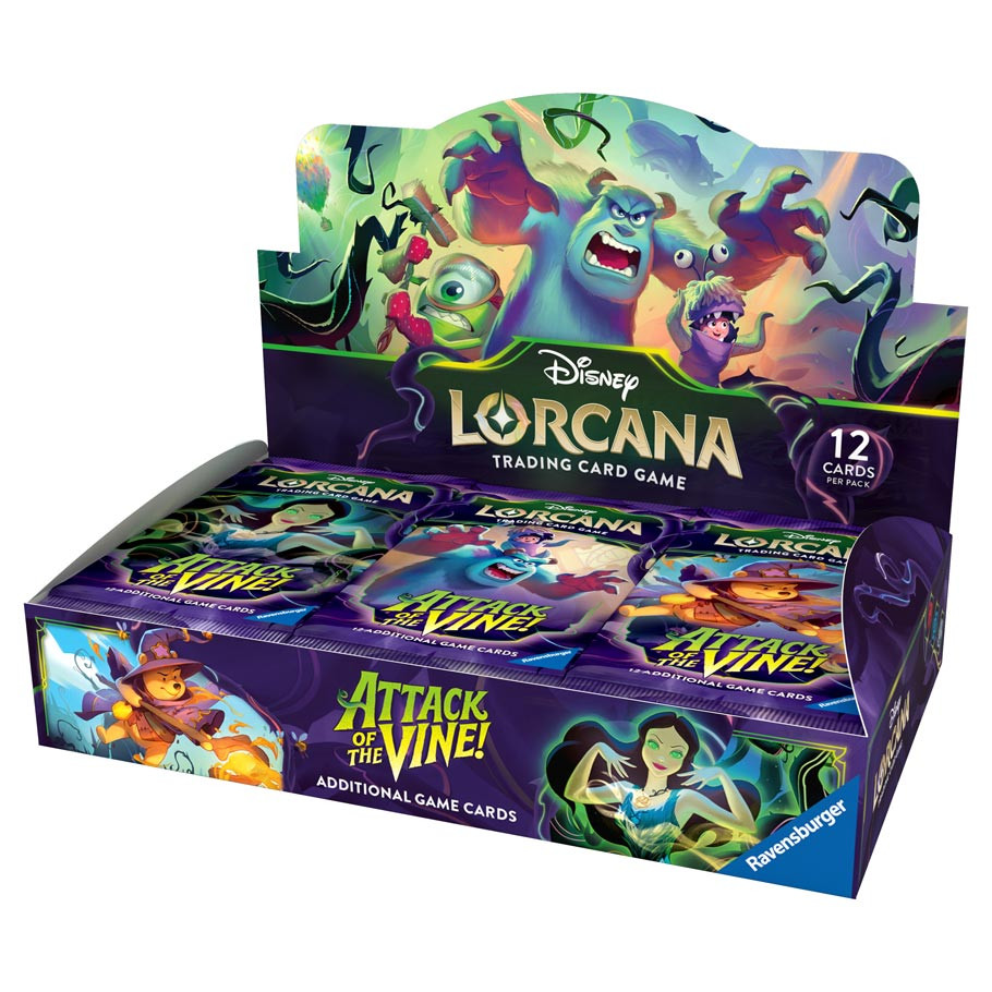 Disney Lorcana: Set 13: Attack of the Vine Booster Display - ACD