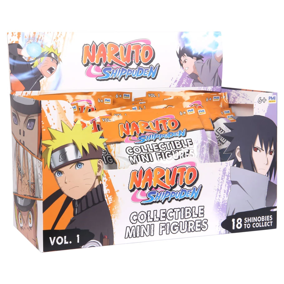 Naruto Shippuden: S1 Collectible Figure Blind Foilbag CDU (24