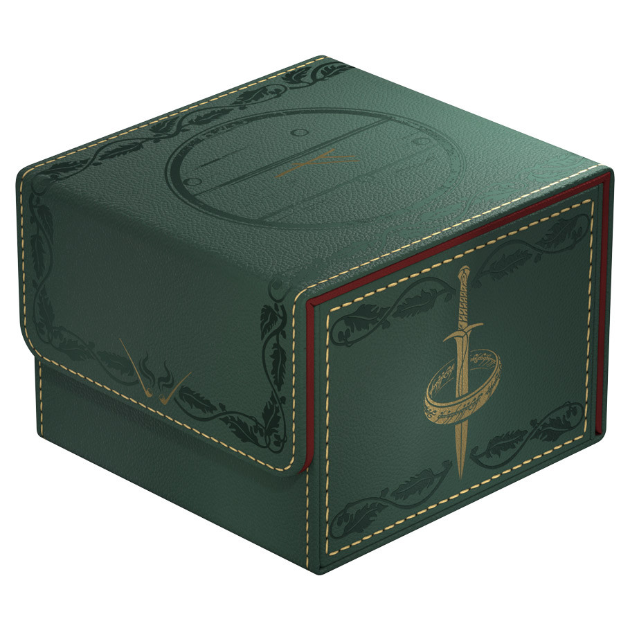 Deck Box: Sidewinder: Fuax Leather: 133+: The Hobbit: A Fateful