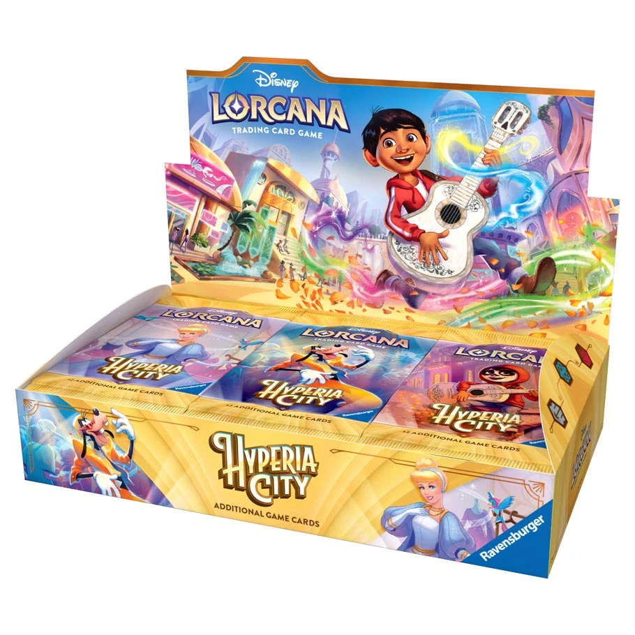 Disney Lorcana: Set 14: Hyperia City Booster Display - ACD