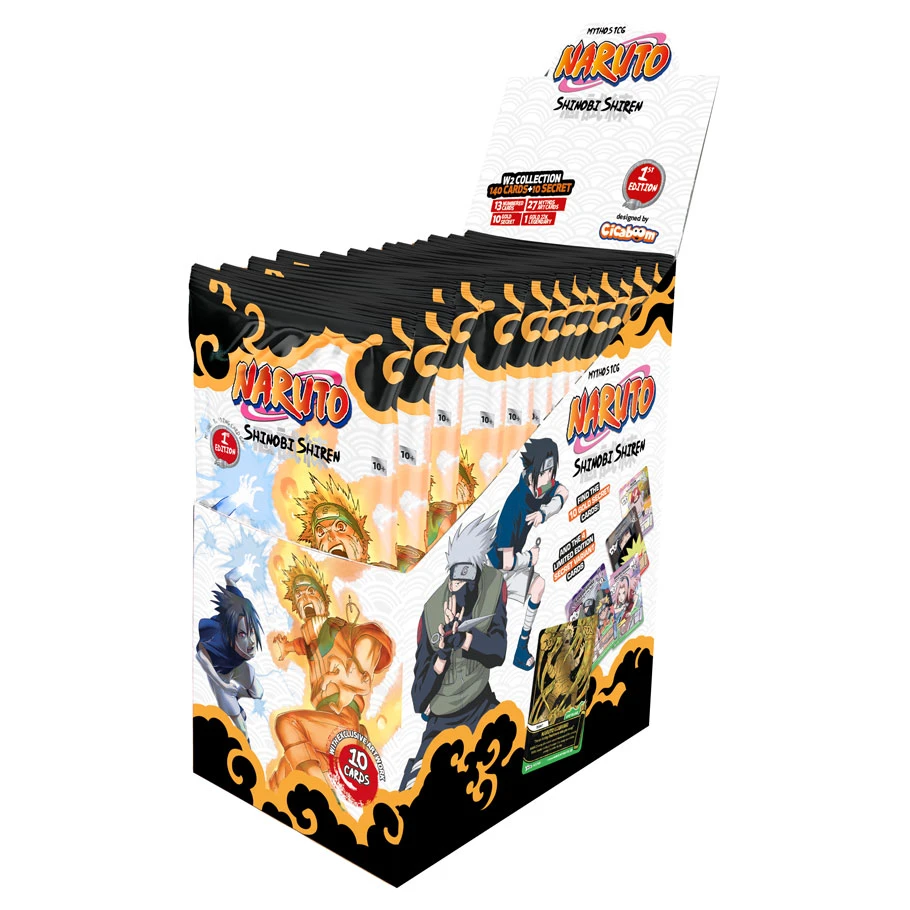 Naruto Mythos TCG: Set 2 1E Booster Display - ACD Distribution